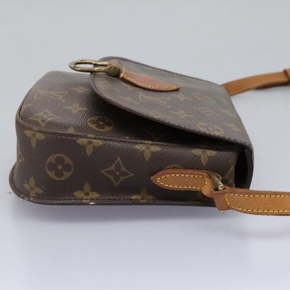 LOUIS VUITTON Monogram Saint Cloud MM Shoulder Bag M51243 LV Auth 119805 - Picture 5 of 16